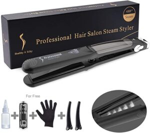 Plancha de pelo a vapor LONGKO